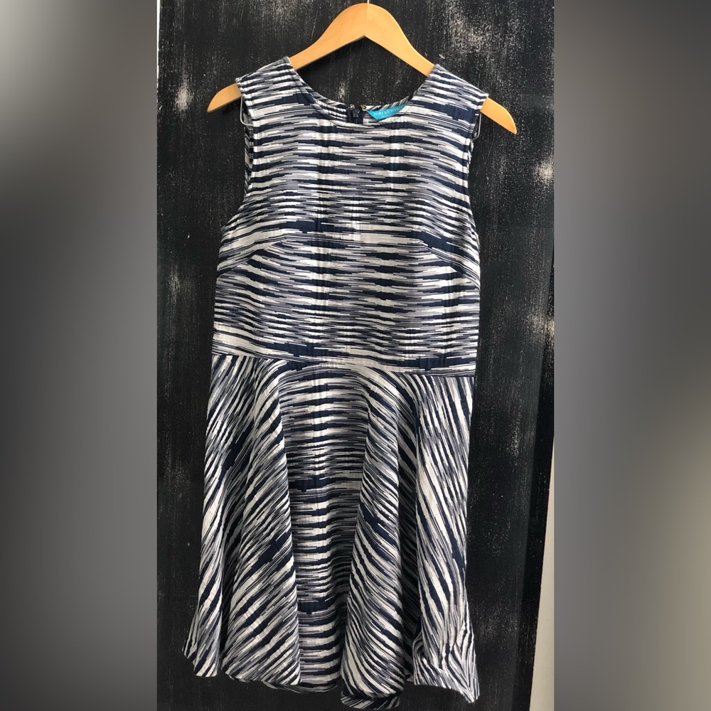 Tori Richard Zeal Francesca Dress in Navy Size 10